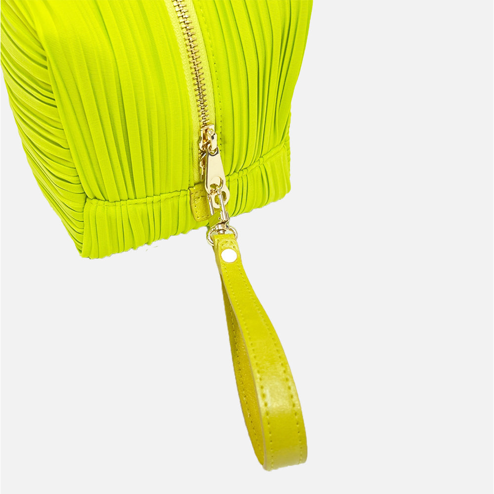 Cube Bag in Lime Green