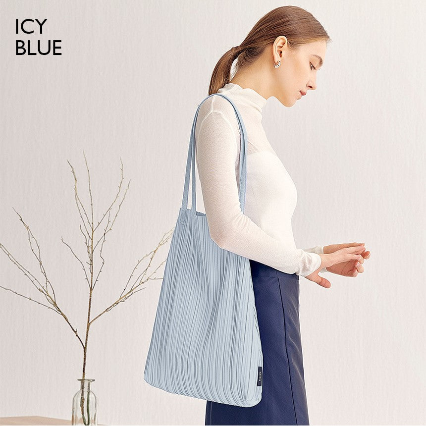 Each Bag in Icy Blue