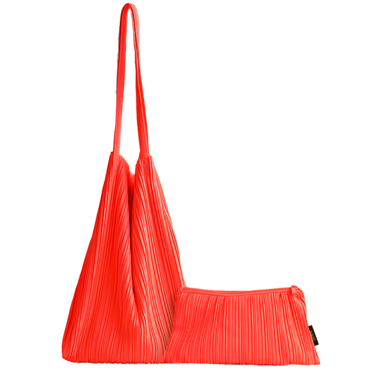 Each Bag in Tango Red