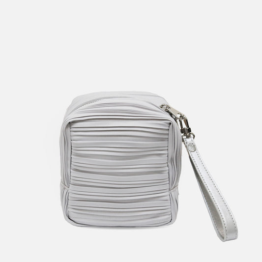Cube Bag in Metal Grey