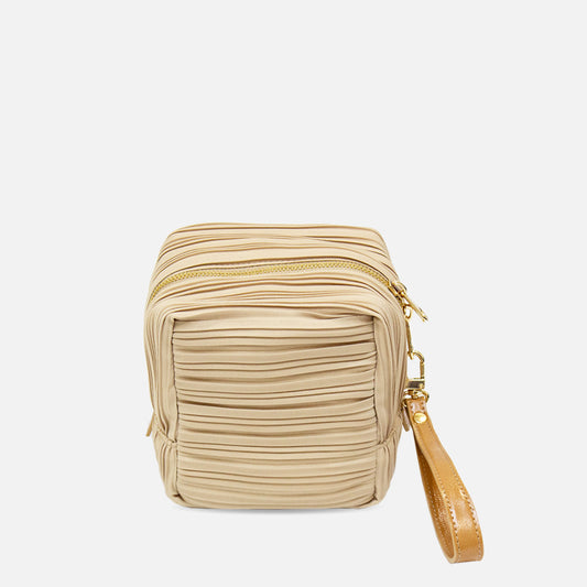 Cube Bag in Champagne Beige