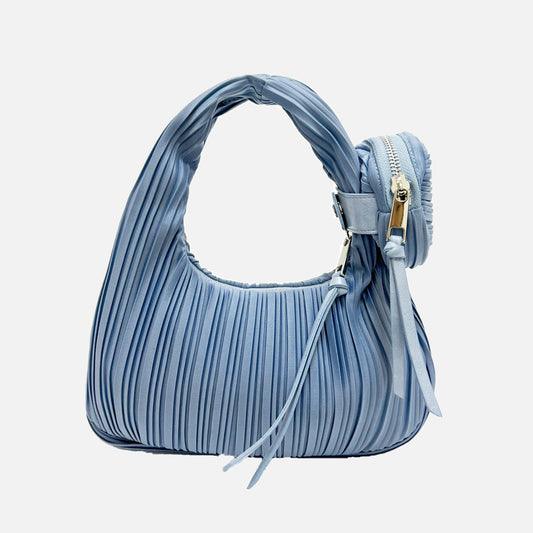 Mini Hobo in Denim Blue