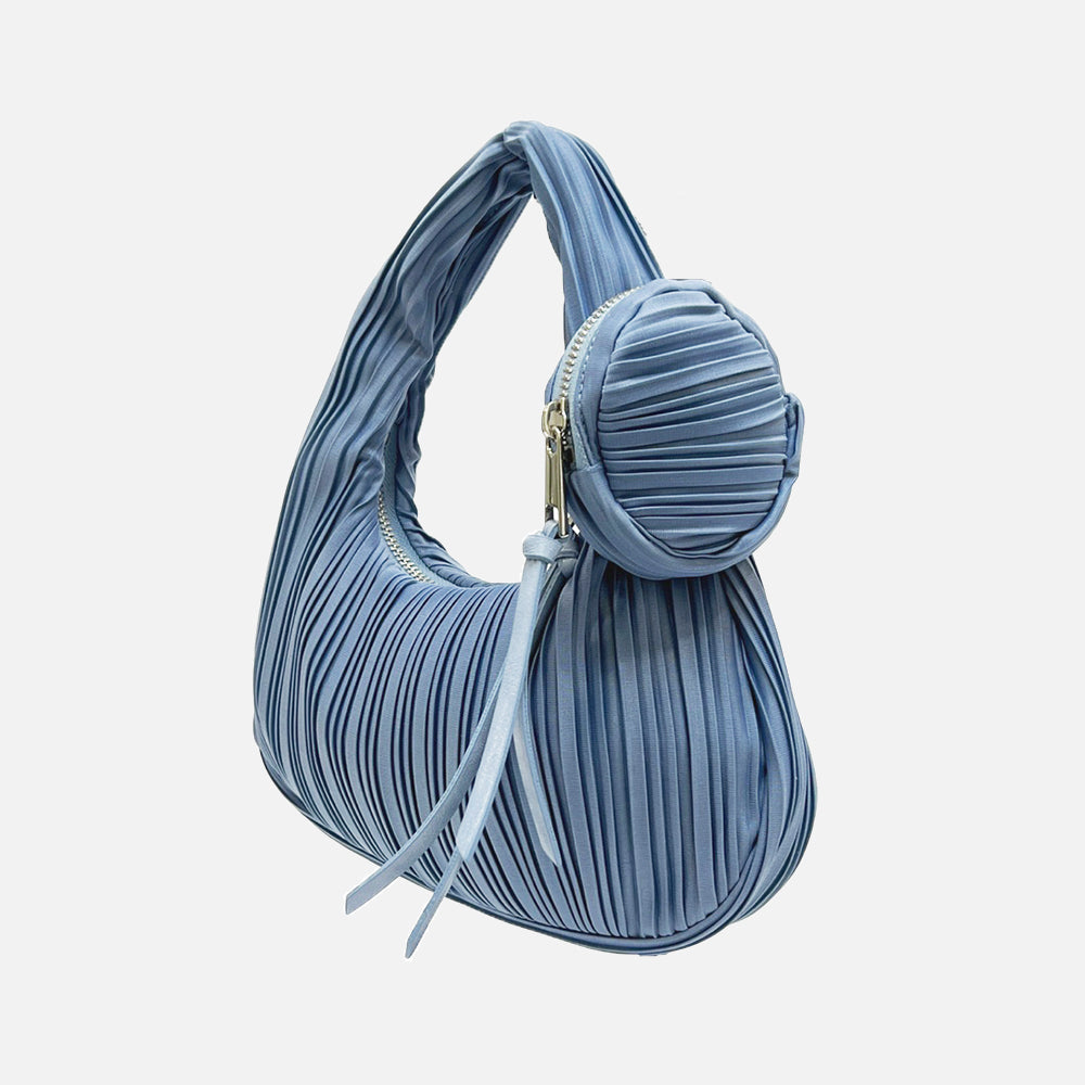 Mini Hobo in Denim Blue