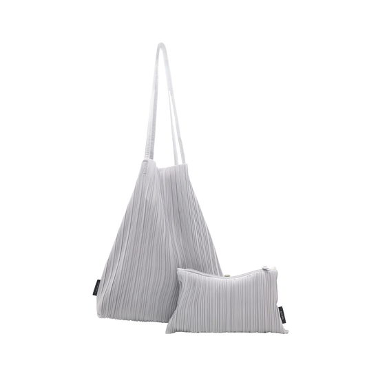 Each Bag in Metal Grey