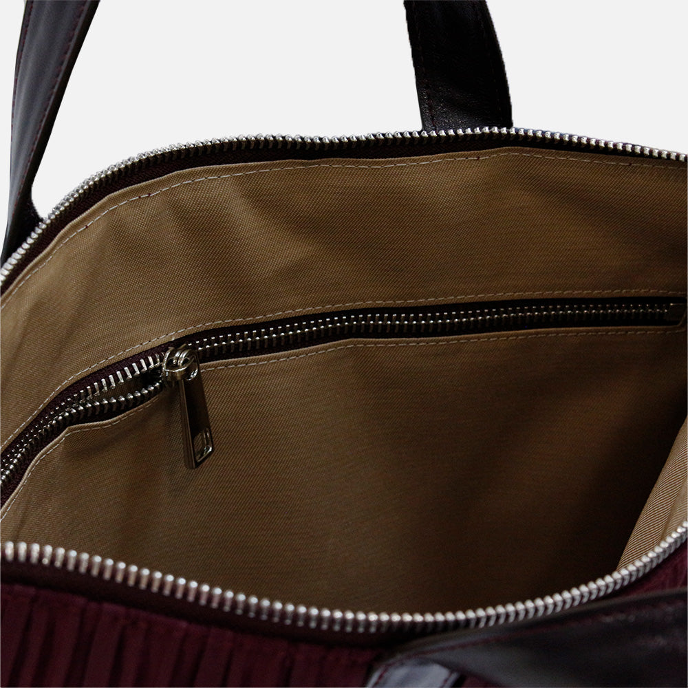 Work Bag in Vino Red