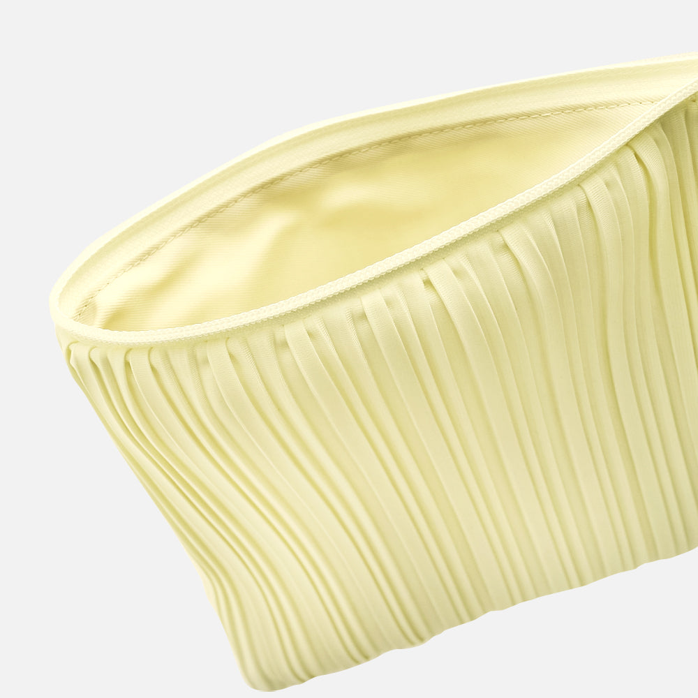 Flat Pouch Set in Popcorn Ivory