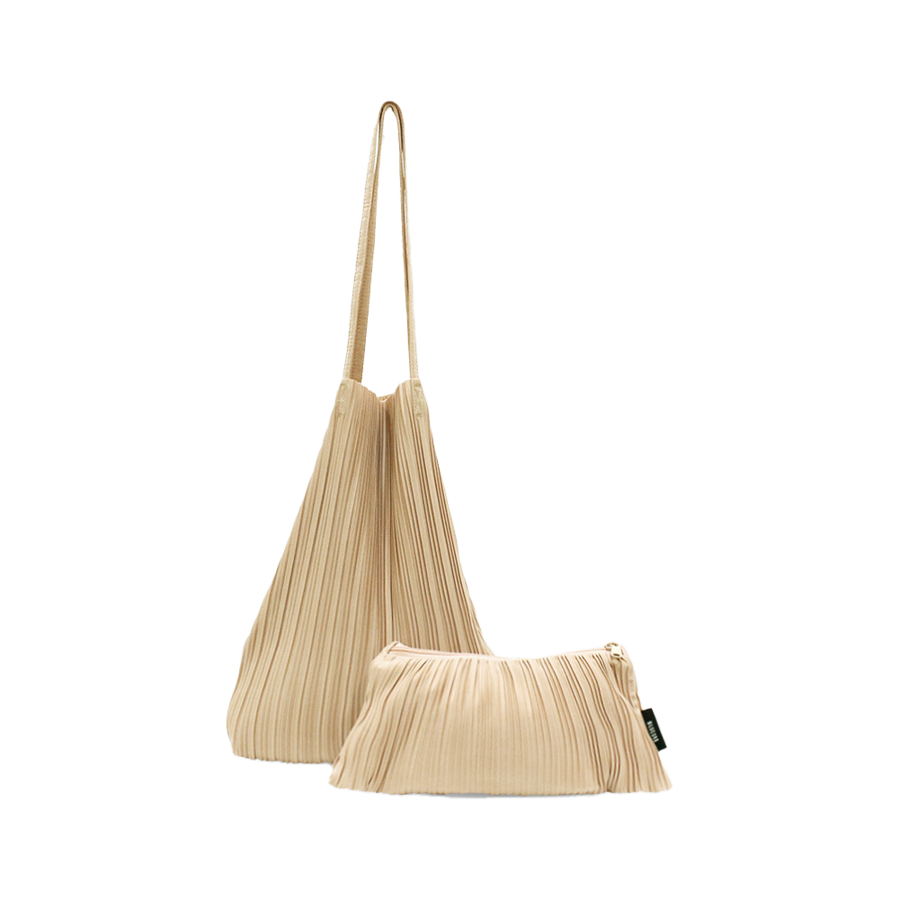 Each Bag in Champagne Beige