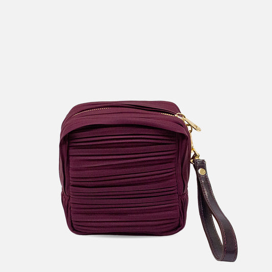 Cube Bag in Vino Red