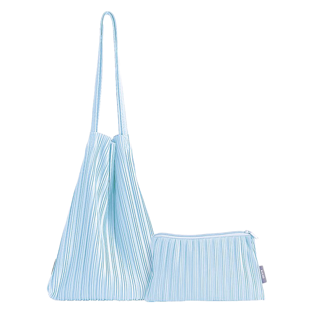 Each Bag in Icy Blue